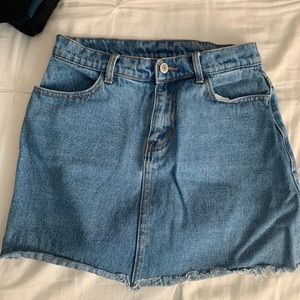 Jean skirt